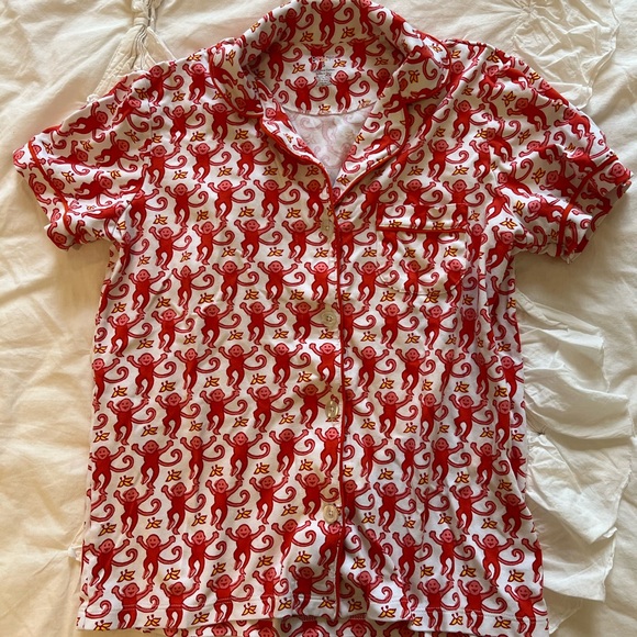 Roller Rabbit Monkey Polo Pajamas - Picture 4 of 11